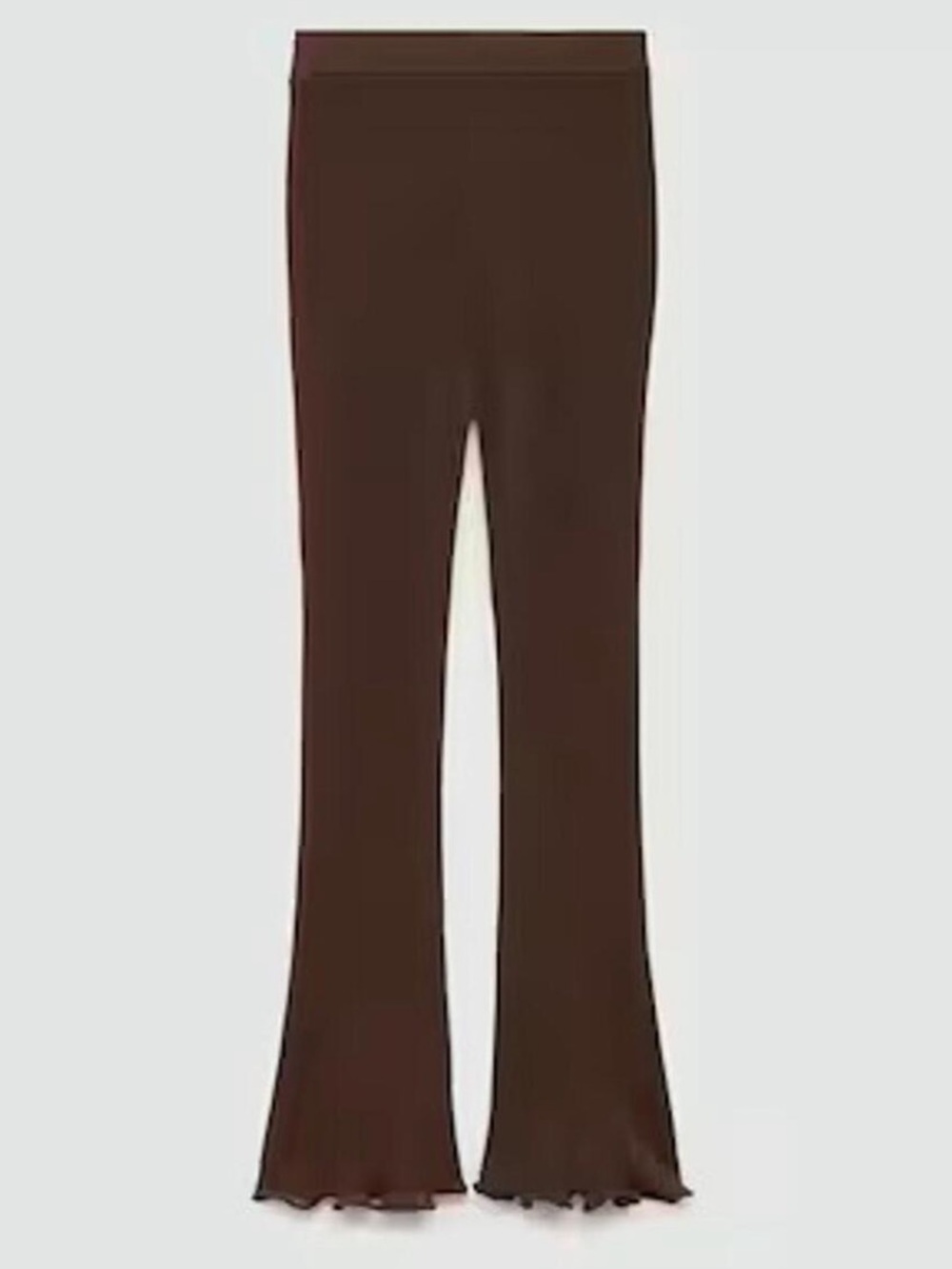 🐶MANGO🐶SHEER ESPRESSO PANTS🐶 - Picture 3 of 9